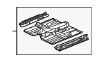 65100SDRA01ZZ - Body: Floor Pan for Honda: Accord Image