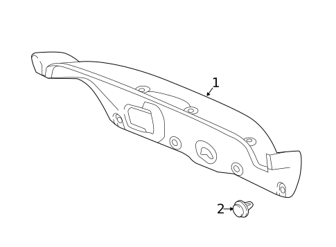 Interior Trim - Trunk for 2021 Honda Accord #0