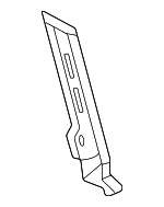 9Y0807958FOK1 - : Radiator Support Air Deflector for Porsche: Cayenne Image