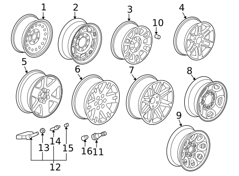 Wheels for 2011 GMC Yukon XL 1500 #0
