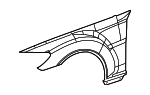 2168800206 - Body: Fender for Mercedes-Benz Image