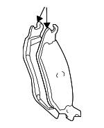 5179242AA - Brakes: Brake Pads for Jeep: Liberty Image