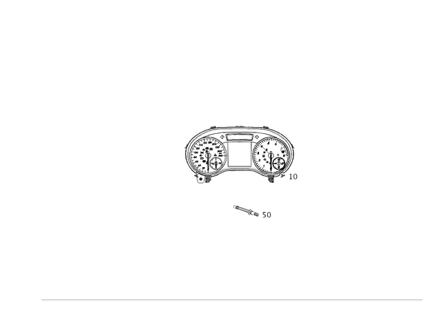 2429006501 - Electrical Equipment and Instruments: Instrument Cluster for Mercedes-Benz: B Electric Drive, B250e Image image