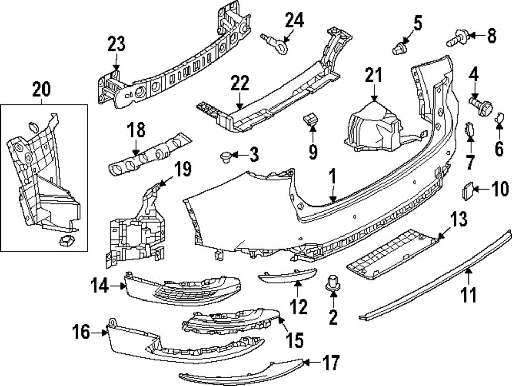 KMV6-50-241A - Corner Trim - 2024-2025 Mazda CX-90 | Mazda Swag