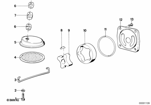 Oil Pump with Filter Screen and Drive for 1984 BMW-Motorrad R 100 RS #0