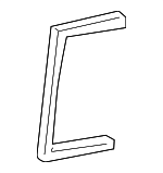 52458569 - HVAC: Seal for Chevrolet: Blazer, S10 | GMC: Jimmy, Sonoma | Oldsmobile: Bravada Image