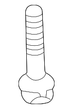 14001842 - Electrical: Starter Bolt for Buick: LaCrosse, LeSabre, Park Avenue, Rendezvous, Terraza | Chevrolet: Impala, Lumina, Monte Carlo, S10, Uplander, Venture | GMC: Sonoma | Oldsmobile: Alero, Cutlass, Intrigue, Silhouette | Pontiac: Aztek, Bonneville, Grand Am, Grand Prix, Montana, Trans Sport | Saturn: Relay Image