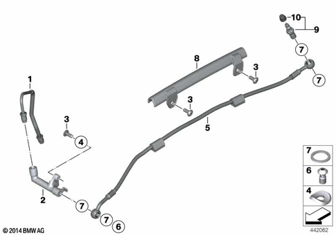 Brake Lines for 2006 BMW-Motorrad R 1200 GS Adventure #5