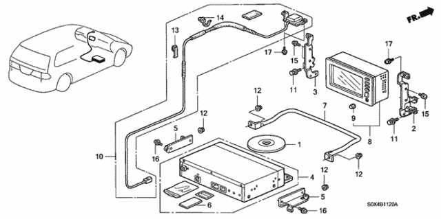 Navigation System for 2004 Honda Odyssey #0