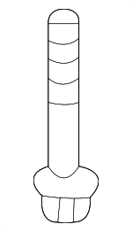 90175S5A000 - : Engine Cradle Mount Bolt for Honda: Civic, CR-V, Element, HR-V Image