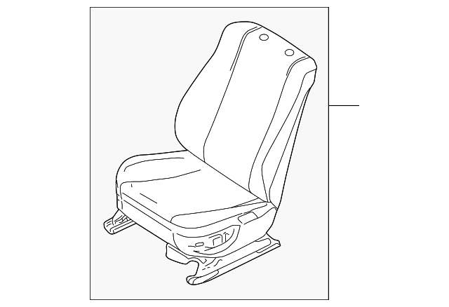 Seat Assembly - BMW (52-10-0-009-603)