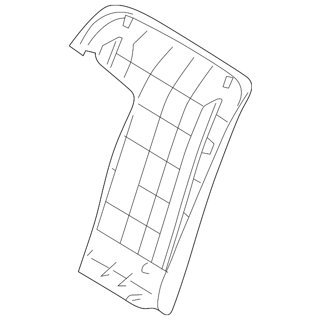 Seat Back Panel - BMW (52-10-7-000-927)