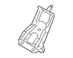 1K1955623A - Body: Wiper Motor Bracket for Volkswagen: Eos, Golf, Golf R, GTI, R32, Rabbit Image