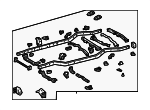 510013M510 - Body: Frame Assembly for Toyota Image