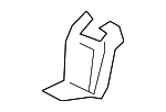 89563S8000NNB - Body: Ft End Track Cover for Hyundai Image