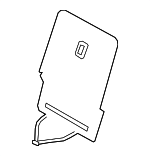 89591S8000NNB - Body: Seat Back Panel for Hyundai: Palisade Image