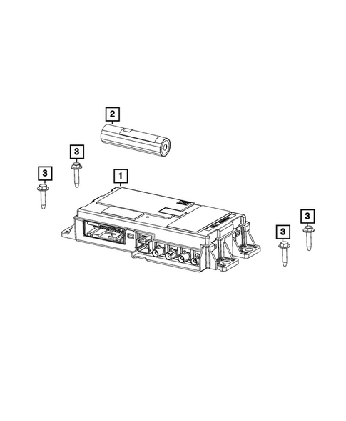 Keys, Modules and Engine Controllers for 2023 Chrysler Pacifica #14