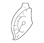 K2N155461 - : Tachometer for Kia: Spectra Image