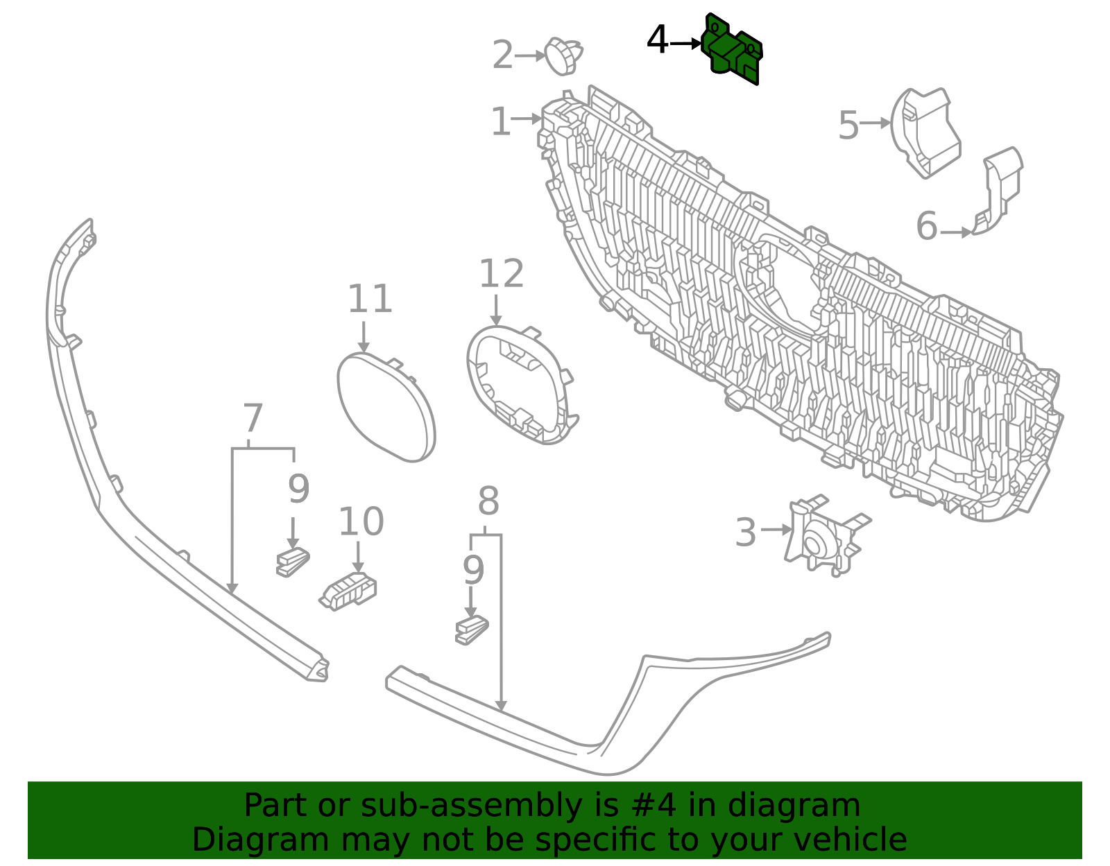 KR9P-50-705 - 2024 Mazda CX-90 - Cover Cap | Mazda Parts Factor
