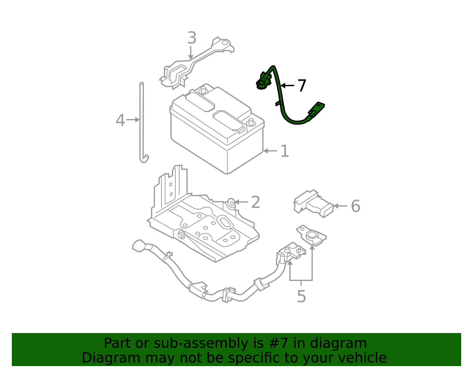 ちゃま Buy Genuine Negative Cable - OEM Nissan Parts | 24080-ZJ60A