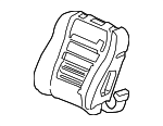 81527SDNA21 - Body: Seat Back Pad for Honda: Accord Image