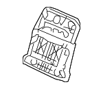 81129SDAA32ZA - Body: Seat Back Panel for Honda: Accord Image