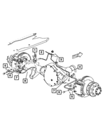 52009994AC - : Brake Tube And Hose, Right for Mopar Image