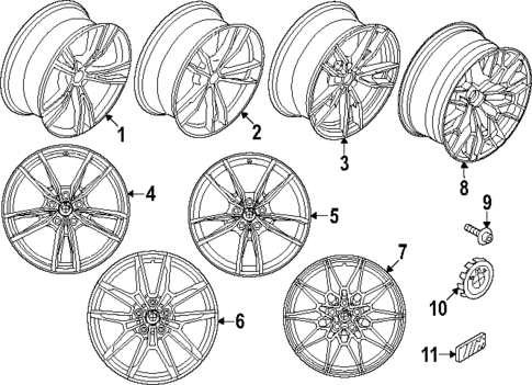 Wheels for 2024 BMW M3 #0