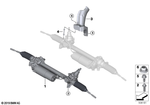 32105B78087 - Steering: Steering Gear, Electric for BMW Image