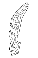 4536372201 - Body: Hinge Pillar Reinforced for Smart Image