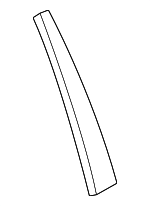 759230R010 - Body: Black Out Tape for Toyota: RAV4 Image