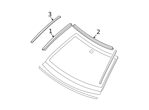 Reveal Moldings for 2003 INFINITI G35 #0