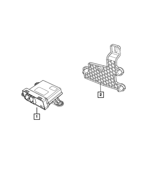 Keys, Modules and Engine Controllers for 2022 Jeep Grand Cherokee WK #9