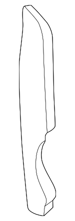 84142J5000 - Body: Rear Insulator for Kia: Stinger Image