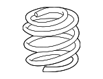 DV6Z5310J - Suspension: Coil Spring for Ford: Transit Connect Image
