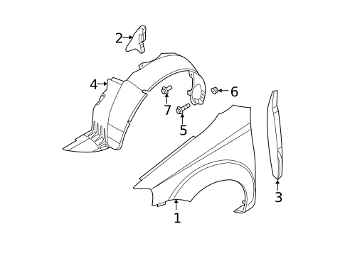 Fender & Components for 2011 Chevrolet Aveo5 #0