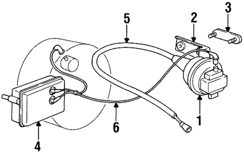 Cruise Control System for 1998 Chrysler Sebring #0