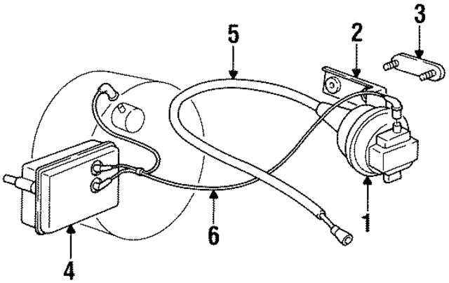 4663068 - Electrical: Cruise Control Vacuum Harness for Mopar Image
