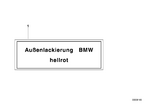 51142121931 - Equipment Parts: Label for BMW Image