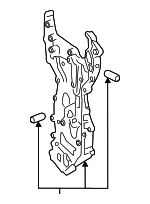 11310F0010 - Engine: Inner Timing Cover for Toyota Image