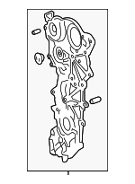 1132025011 - Engine: Outer Timing Cover for Toyota Image