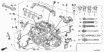 30531R70A00 - Engine: SUB-WIRE, KNOCK SENSOR for Acura Image