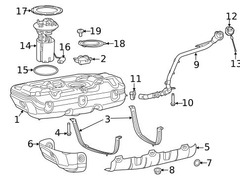 Senders for 2015 Ram ProMaster City #0