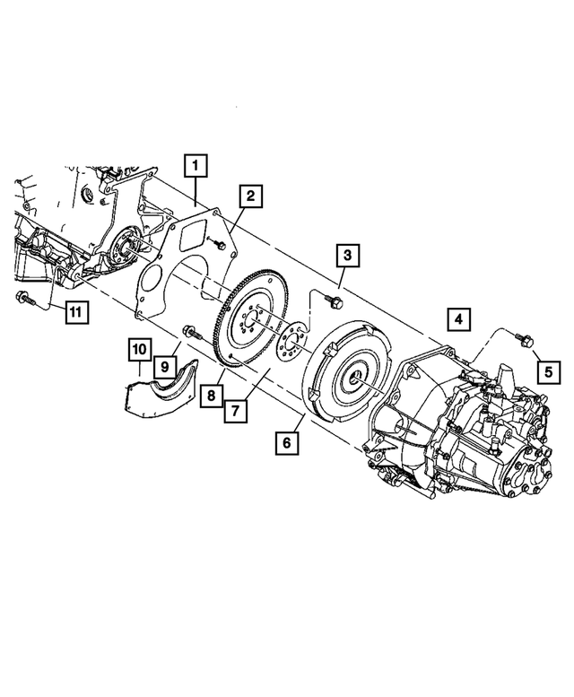 RL073563AE - NVG Manual Transaxle 5 Speed: Transaxle for Mopar Image