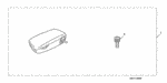 966000601607 - Accessory Components: BOLT, SOCKET (6X16) for Honda Image