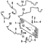 8871616542 - : AC Line for Toyota: Tercel Image