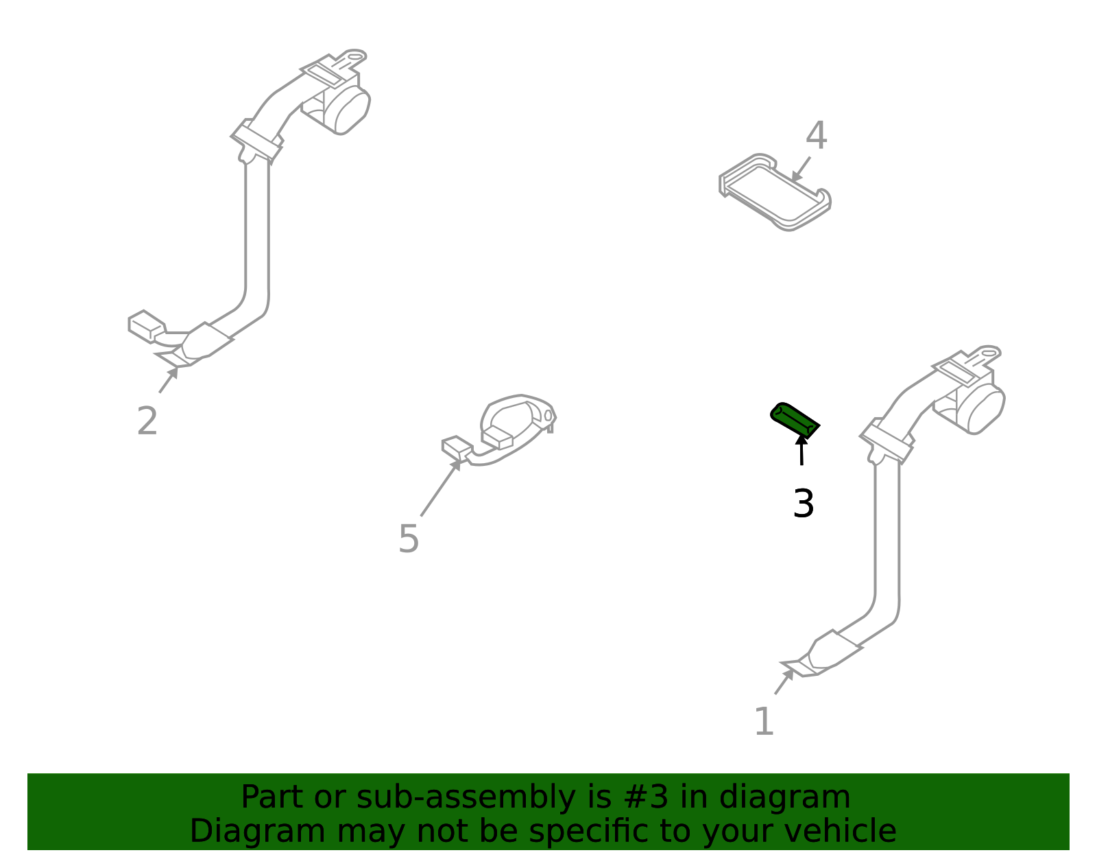2012-2013 Nissan Maxima Belt & Retractor Hook 88890-9DA0E | OEM Parts ...