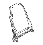 KA0G8863X - Body: Seat Back Frame for Mazda Image