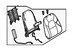 KN0W8813013 - Body: Seat Back Assembly for Mazda: CX-5 Image