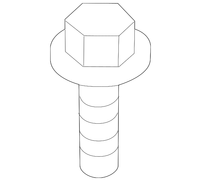 9YAA-71-002 - Seat Assembly Mount Bolt - 2013-2025 Mazda CX-5